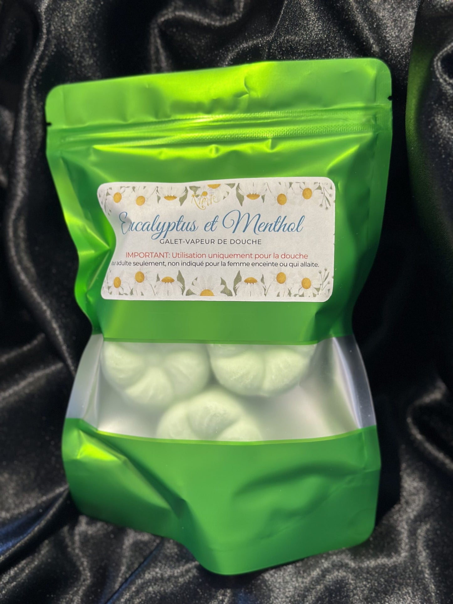 Galets vapeur de douche, Eucalyptus-Menthol