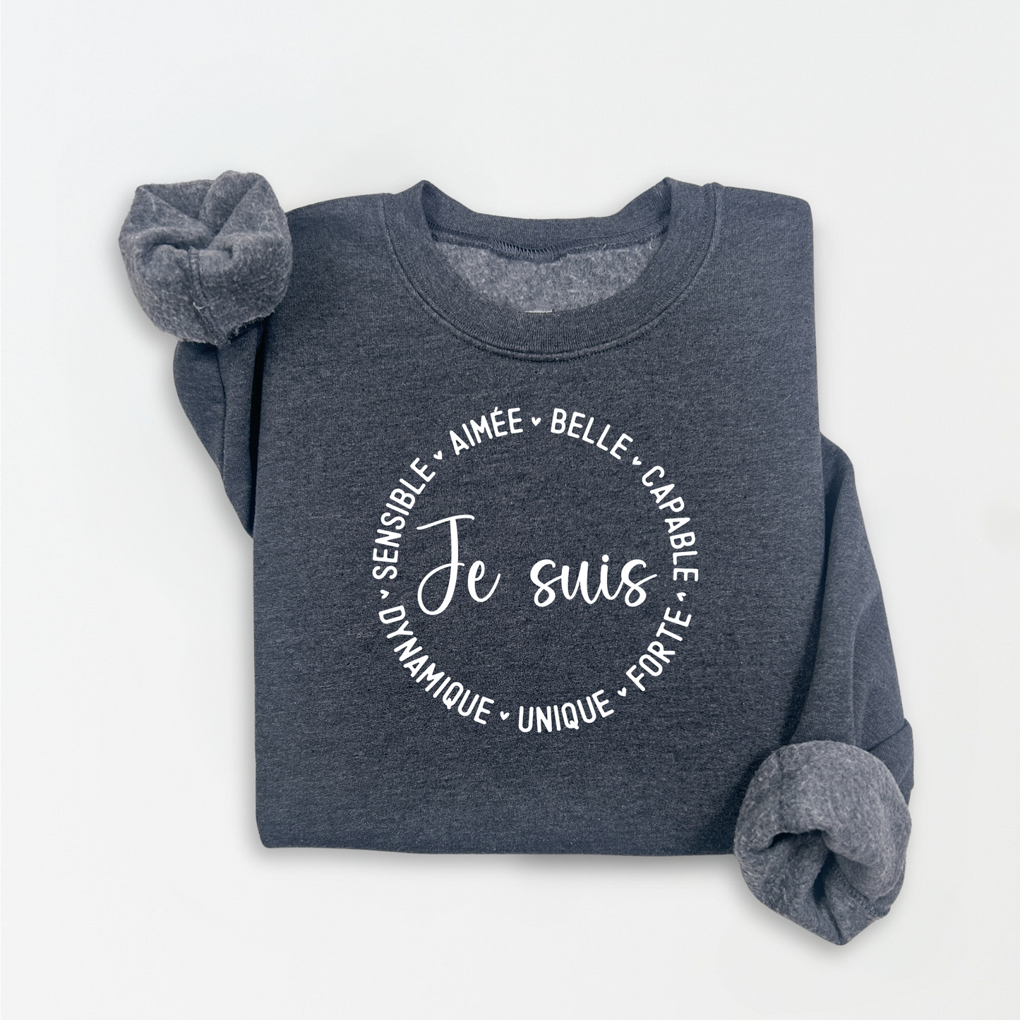 Crewneck/ Chandail à col rond, Je suis