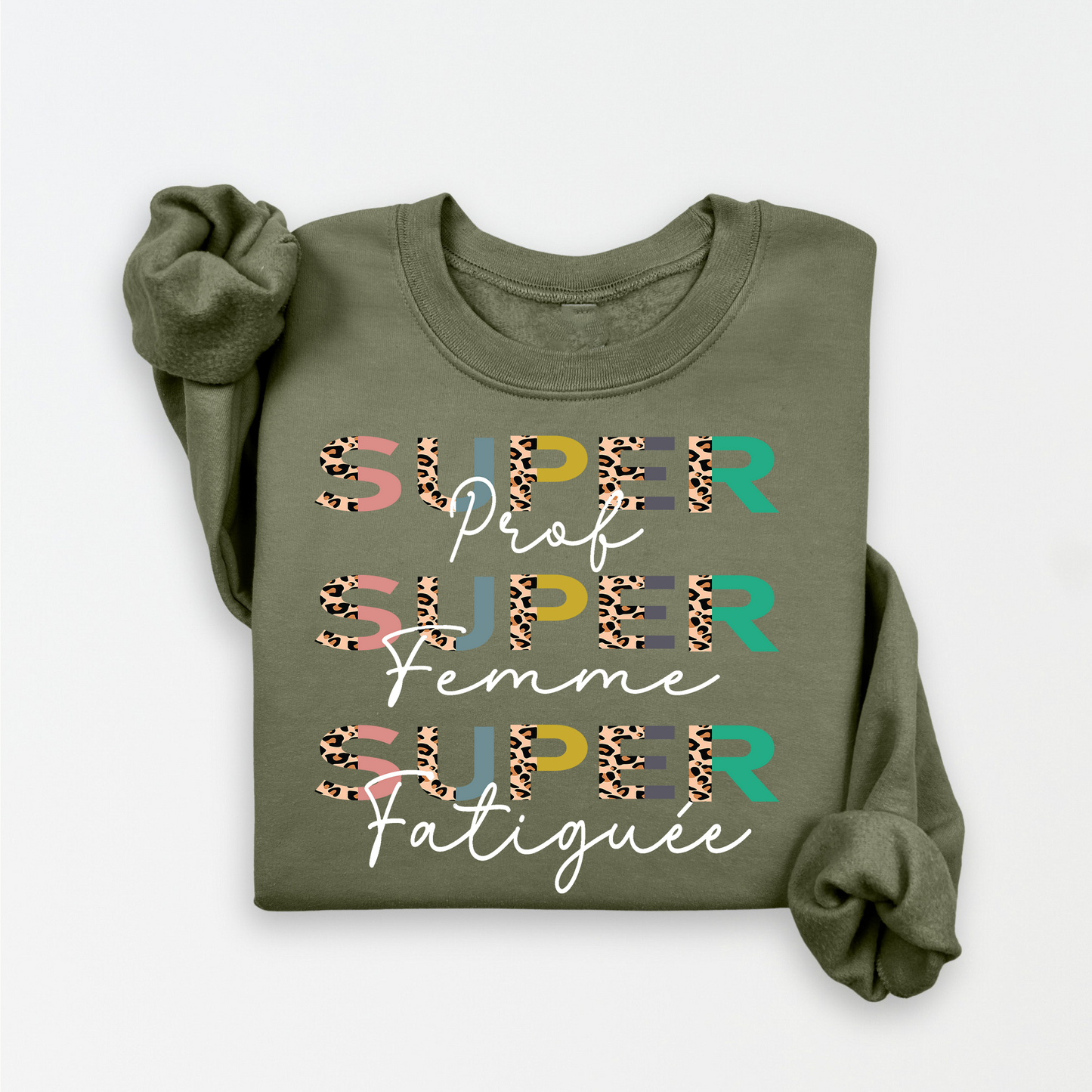 Crewneck/ Chandail à col rond, super prof
