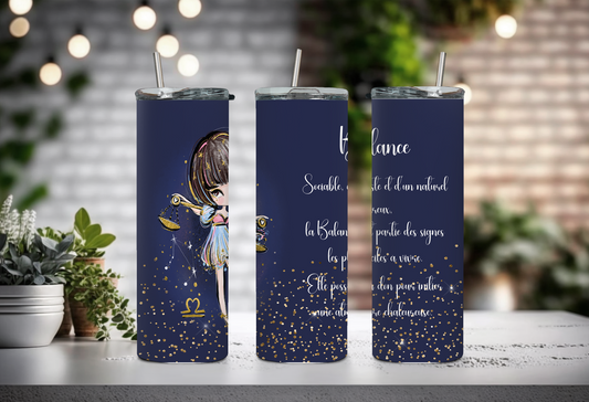 design astrologique balance, fichier numérique
