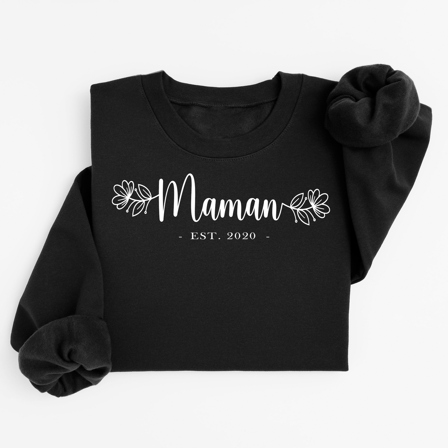 Chandail à col rond / Crewneck, Maman EST.