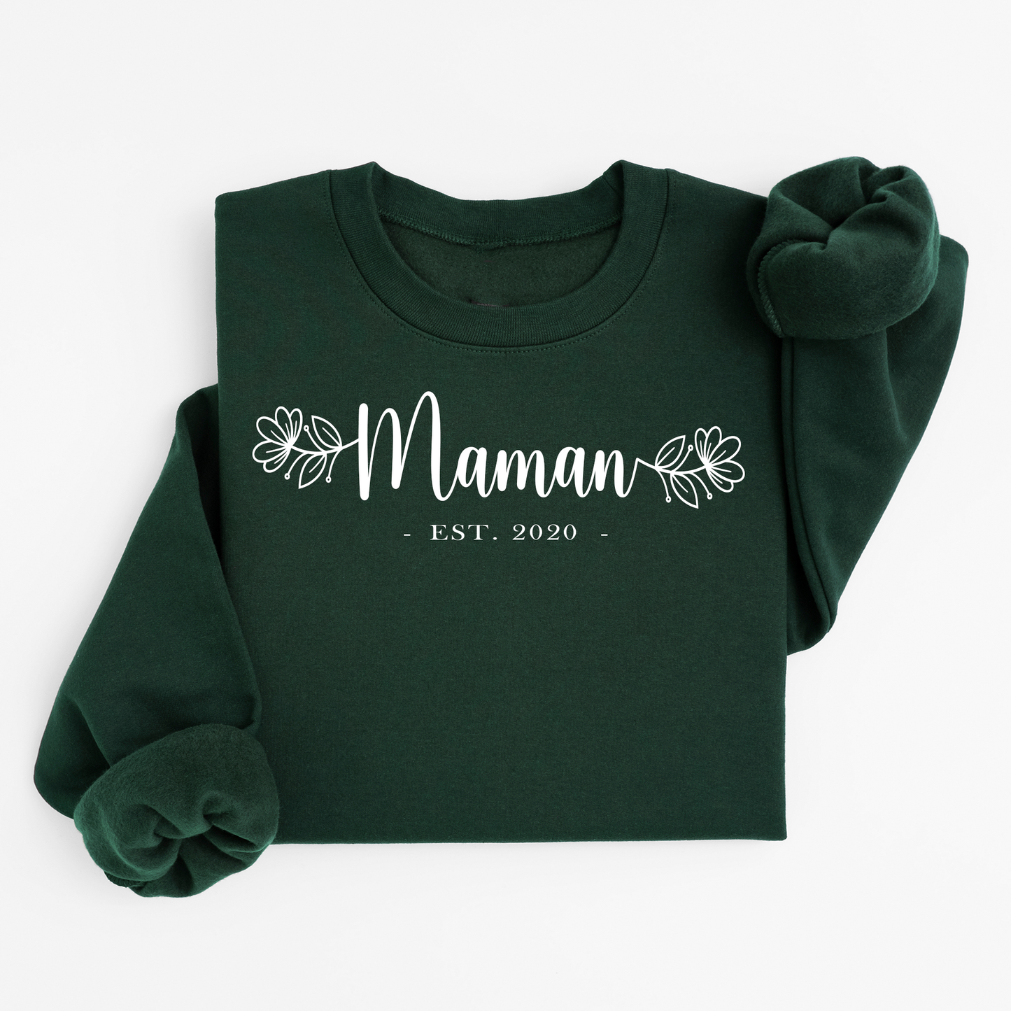 Chandail à col rond / Crewneck, Maman EST.