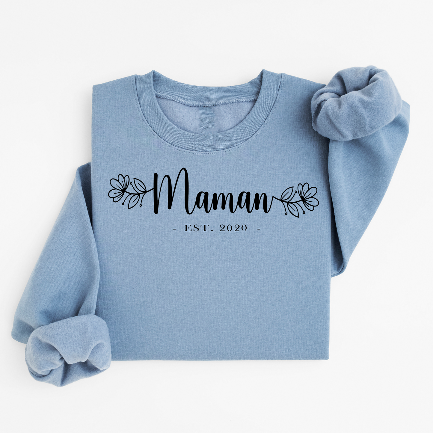 Chandail à col rond / Crewneck, Maman EST.