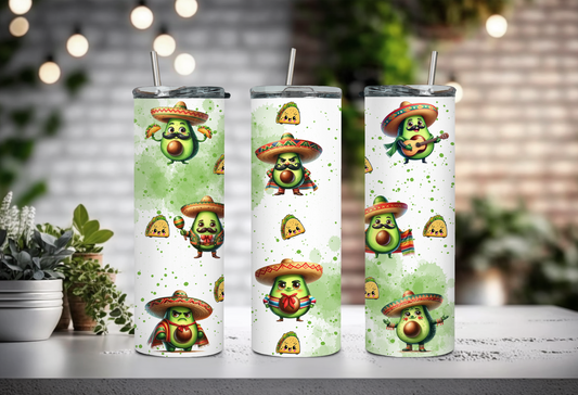 fichier numérique, avocat et tacos, 20 oz