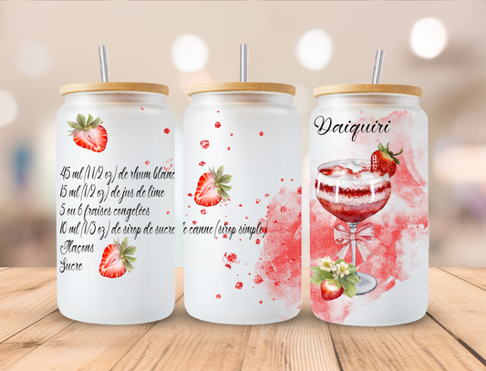 Daiquiri fraise 16 oz