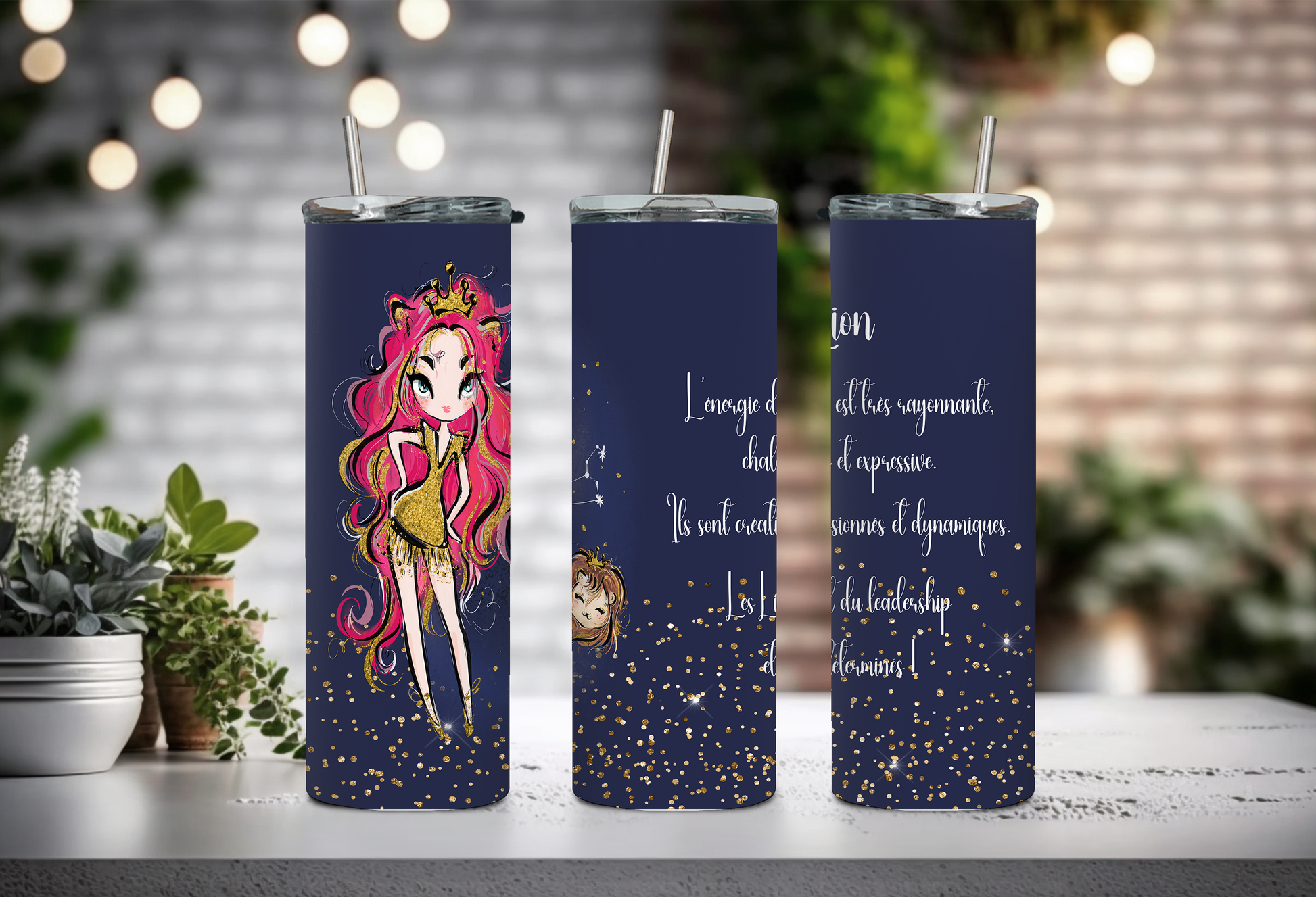 fichier numérique, design, signe astrologique lion
