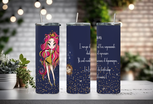 fichier numérique, design, signe astrologique lion