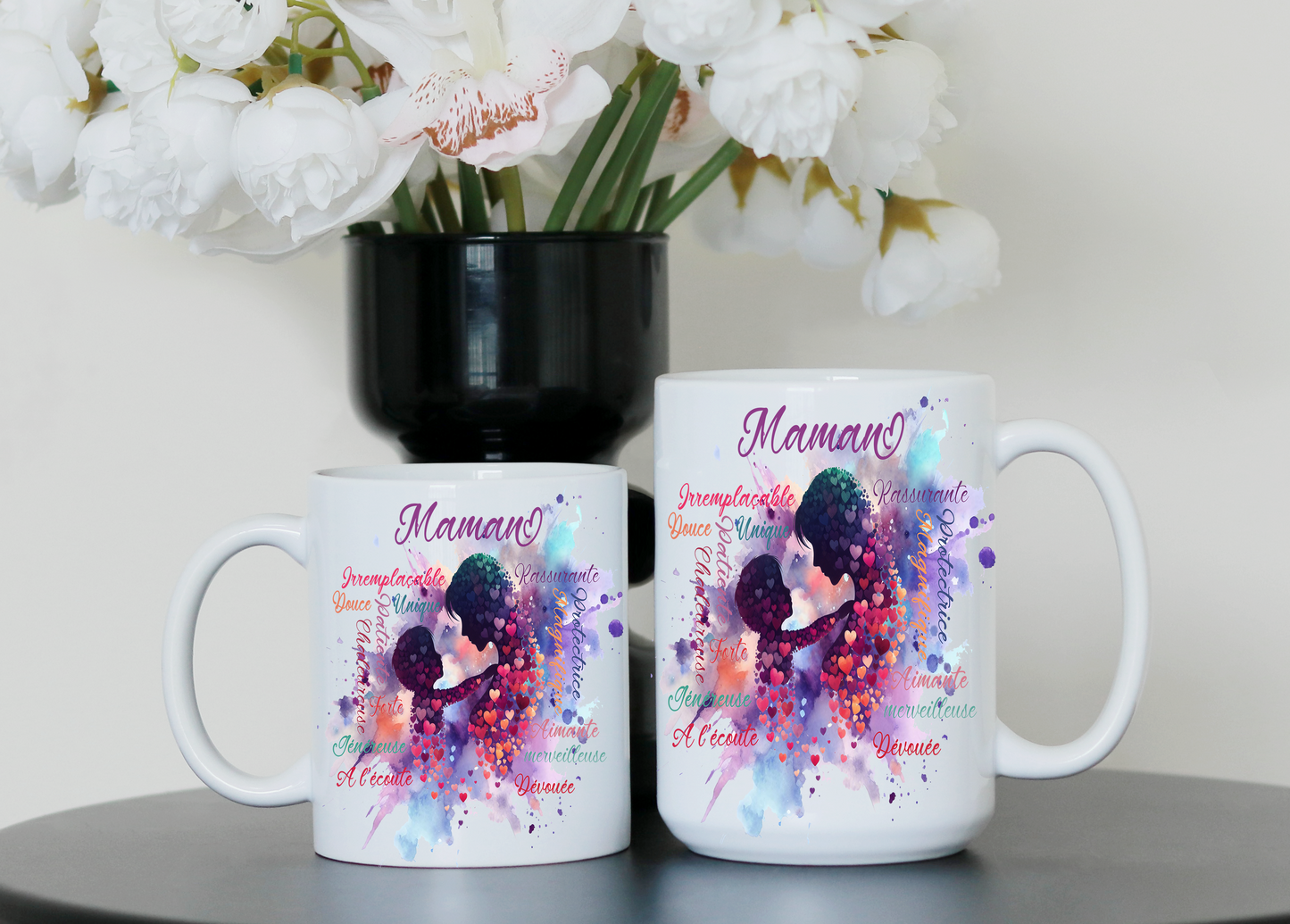 Tasse en céramique - Maman, unique