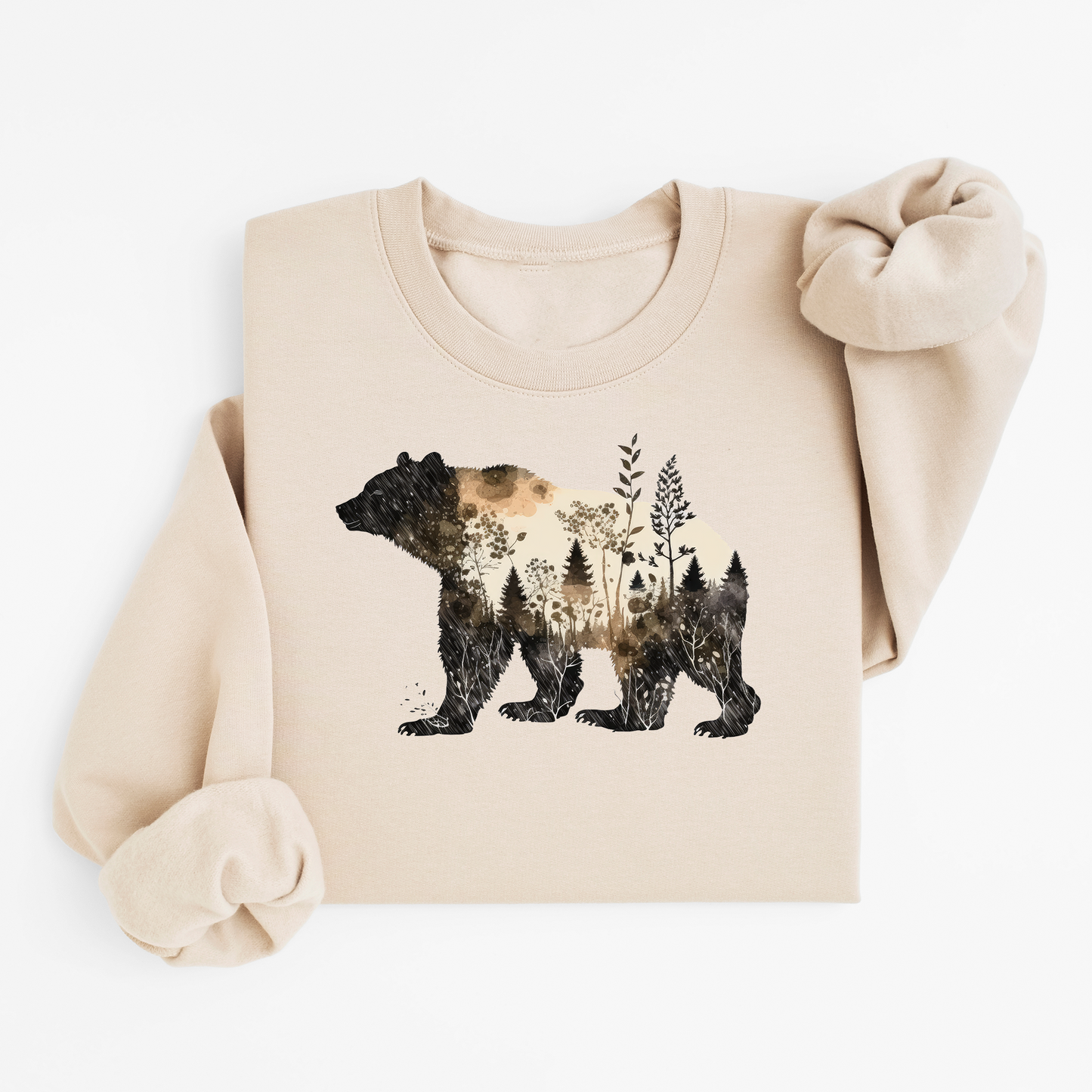 crewneck pour femme, ours
