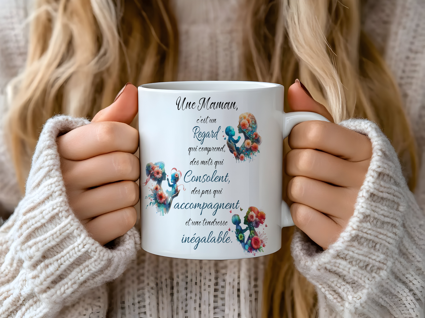 Tasse en céramique - Une maman, c’est…
